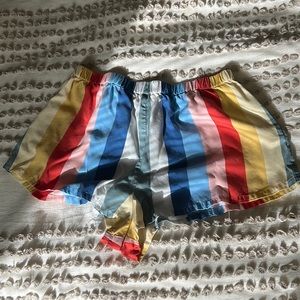 Striped REFORMATION shorts size M